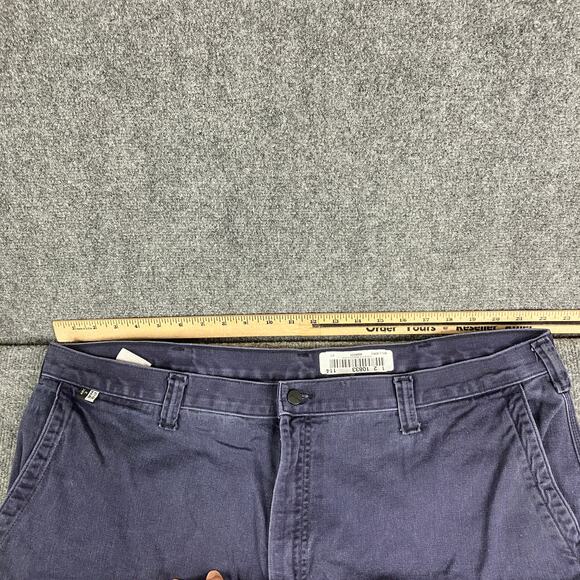 Bulwark FR Pants Mens Size 44X32 Navy Flame Resistant Work Utility - Picture 5 of 11